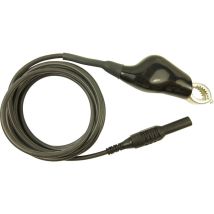 Cih22105 Messleitung Stecker 4 Mm Abgreifklemmen 2.00 M Schwarz 1 St. - Cliff