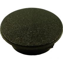 Cliff - CL1730 Abdeckkappe Schwarz Passend für (Serie-Knöpfe) Drehknöpfe K21 1 St.
