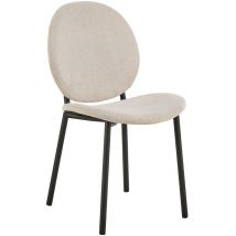 Cliff Esszimmerstuhl Stoff beige.