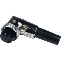 Cliff FC684223R Connettore Mini-DIN Presa angolata Numero Poli (num): 3 Argento 1 pz.