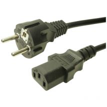 FCR72035 alimentation Cordon électrique noir 1 m - Cliff