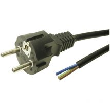 Cliff FCR72036 Strom Netzkabel Schwarz 2.5 m