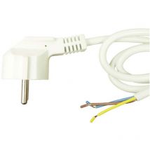 Cliff - FCR72044 appareils iec Câble de raccordement blanc 2 m