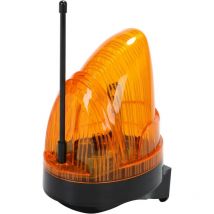 Roleader - Clignotant de Portail Automatique 220V Universel avec Antenne 433,92Mhz Feu Clignotant led ac/dc 12V - 265V Large Tension, Étanche avec