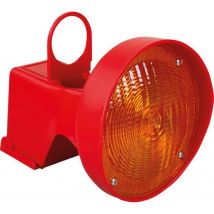 FP - Cône de signalisation à lampe à led ConeFix jaune jaune d'un côté