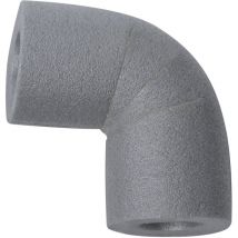 Bogen 90° zu Rohrisolierungen pe 22/13, grau - 05 Stück - Climapor