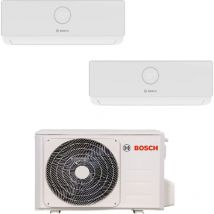 Climatisation unité extérieure bi split Bosch 4200W + 2 unités intérieures réversibles 2000W R32