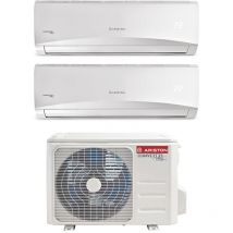 Ariston Group - climatiseur dual split inverter ariston prios 9000+9000 btu r-32 wi-fi optionnel 9+9 dual 50 xd0-o