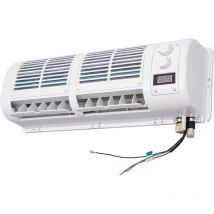 Senderpick - Ventilateur de climatisation électrique portable 12V pour camions, 200 Watt Underhood Air Conditioning Fan Evaporator Kit for Trucks,