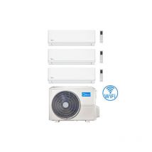 Climatiseur Midea Evolution R32 WiFi 9000 + 9000 + 12000 btu avec eu. onduleur M3OA-27HFN8-Q Classe a++/a+