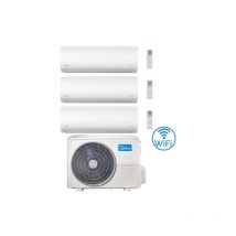 Climatiseur Midea Xtreme WiFi R32 9000 + 9000 + 18000 btu avec eu. onduleur M4OE-28HFN8-Q Classe a++/a+
