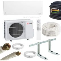 Climaconveniente - Climatiseur Mitsubishi avec kit d'installation 7 mètres – Mono-split 12000 btu – 3.5 kw MSZ-AY35VGKP MUZ-AY35VG, a+++, climatiseur