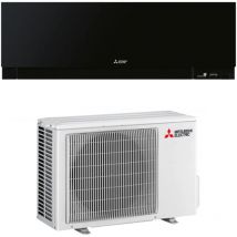 Mitsubishi Electric - climatiseur inverter kirigamine zen r-32 black 12000 btu msz-ef35vgkb black wi-fi integrated -(new)