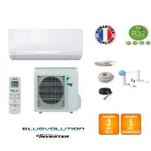 Daikin - Climatiseur réversible Mono-split FTXF50E + RXF50E + kit de pose 15 mètres bluevolution a++