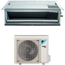 climatiseur daikin bluevolution inverter ducted ultraflat 21000 btu fdxm60f3/f9 r-32 wi-fi optional - italian warranty no control,italy 2+2