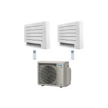 Daikin - Climatizzatore garanzia italia Serie fvxm-a Console Pavimento Perfera R32 Dual Split Inverter 12000 + 12000 btu con u.e. 2MXM50A9 Classe