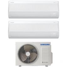 Samsung - climatizzatore condizionatore dual split inverter serie windfree avant 9000+9000 btu con aj050txj2kg/eu a+++ wi-fi 9+9 r-32 - novita'