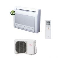 Fujitsu - climatizzatore condizionatore inverter console pavimento 12000 btu r-32 agyg12kvca serie kv a++ 3ngf87045 - novita'