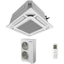 Gree - climatizzatore condizionatore a cassetta a 8 vie 60000 btu gud160t/a-t r-32 wi-fi optional trifase con telecomando e pannello incluso - novità