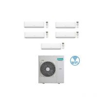 Hisense - Climatizzatore Condizionatore Hi Comfort Wifi R32 Penta Split Inverter 9000 + 9000 + 12000 + 12000 + 12000 btu con u.e. 5AMW125U4RTA