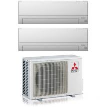 Climatizzatore condizionatore Mitsubishi electric dual split inverter serie msz-bt 7+7 con mxz-2f42vf r-32 wi-fi integrato 7000+7000