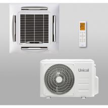 Unical - climatizzatore condizionatore cassetta 4 vie r-32 36000 btu cs10 36h gas r-32 novità