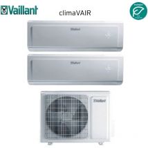 Vaillant - climatizzatore condizionatore dual split inverter serie climavair plus vai 8 9+9 con vaf8-050w2no r-32 9000+9000