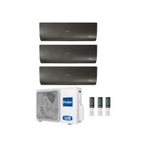 Climatizzatore Haier Trial Split Flexis Nero 12000+12000+12000 3U70S2SR5FA R-32 a++/a+ 12+12+12