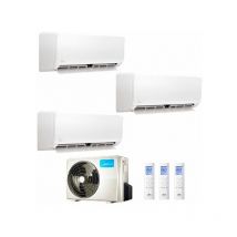 Climatizzatore Midea Trial Split Xtreme Pro Green 9000+9000+9000 M30F-21HFN8-Q R-32 9+9+9