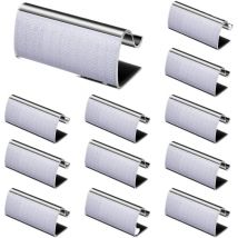 24 pièces Clip de jupe de table Clip de jupe de table Clip de nappe Clip de nappe transparent Clip de nappe transparent pour événements intérieurs et