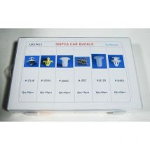 Clip fermi fissaggio 300 pz carrozzeria paraurti pannelli rivetti plastica renault 701