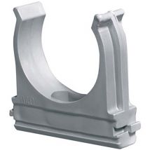 Clip fissatubo a scatto con tassello Elettrocanali d. ø 16 10 pezzi