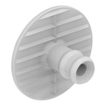 Clip mâle 18kg à coller/visser sl-m18 stratlock - Charge : 18 kg - Décor : Blanc - Fixation : a visser - Matériau : Nylon Fastmount