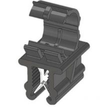 Clip pour bord de tôle enfichable WKK ART005911 ø du faisceau (serré): 4.50 mm noir 1 pc(s) S325401