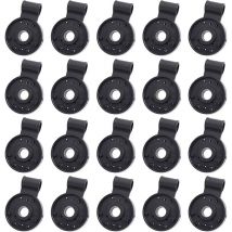 Clip pour filet d'ombrage, pinces en plastique pour tissu d'ombrage, pinces pour tissu de serre, accessoires de tissu