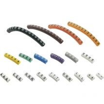 ECMKP-1 Clip segnafili Legenda (segnacavi) 0 - 9, a, e, l, n, r, s, t, -, + Intervallo diametro esterno - Tru Components