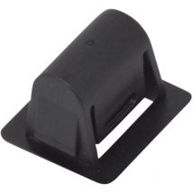 Clip support vitre