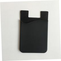 Clip/portefeuille en silicone noir