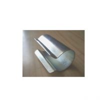 Clips de fixation ronds en acier galvanisé, Diamètre 50 mm, Lot de 10
