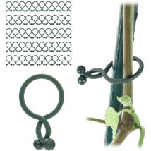 Clips Clips pour plants de tomates et tiges de pousses de haricots, fixation 18Mm, 50 pièces