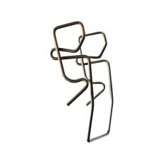 Clips de acero inoxidable especiales para canalones - 4 unidades