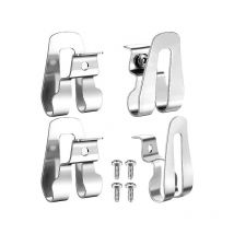 Clips de ceinture pour outils électriques - Clip de ceinture conducteur en acier allié, outil de crochet de clip de perçage, crochet de ceinture