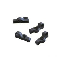Kit 4 uds. Clips para frontal - Clips de fijación para frentes en antracita