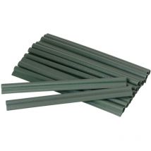 Clips de fixation brise-vue 20 pièces - Vert