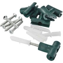 Clips de fixation pour grillage muraux
