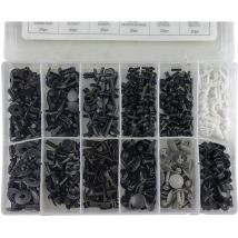 52901 clips en plastique coffret pour volvo 350 pcs - JBM