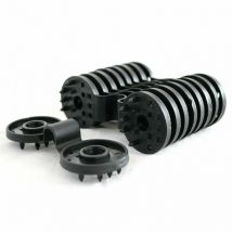 Oviala - Lot de 10 clips de fixation brise vue