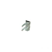 Clips pour plinthes ht 55 - Décor : Zingué - Ecartement : 30 mm - Hauteur : 55 mm - Matériau : Acier - CAMAR