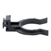 Volpato - Clips pvc pour plinthes - Décor : Noir - Ecartement : 35 mm - Matériau : pvc