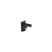Clips sur platine à visser - Décor : Noir - Ecartement : 24 mm - Hauteur : 50 mm Volpato